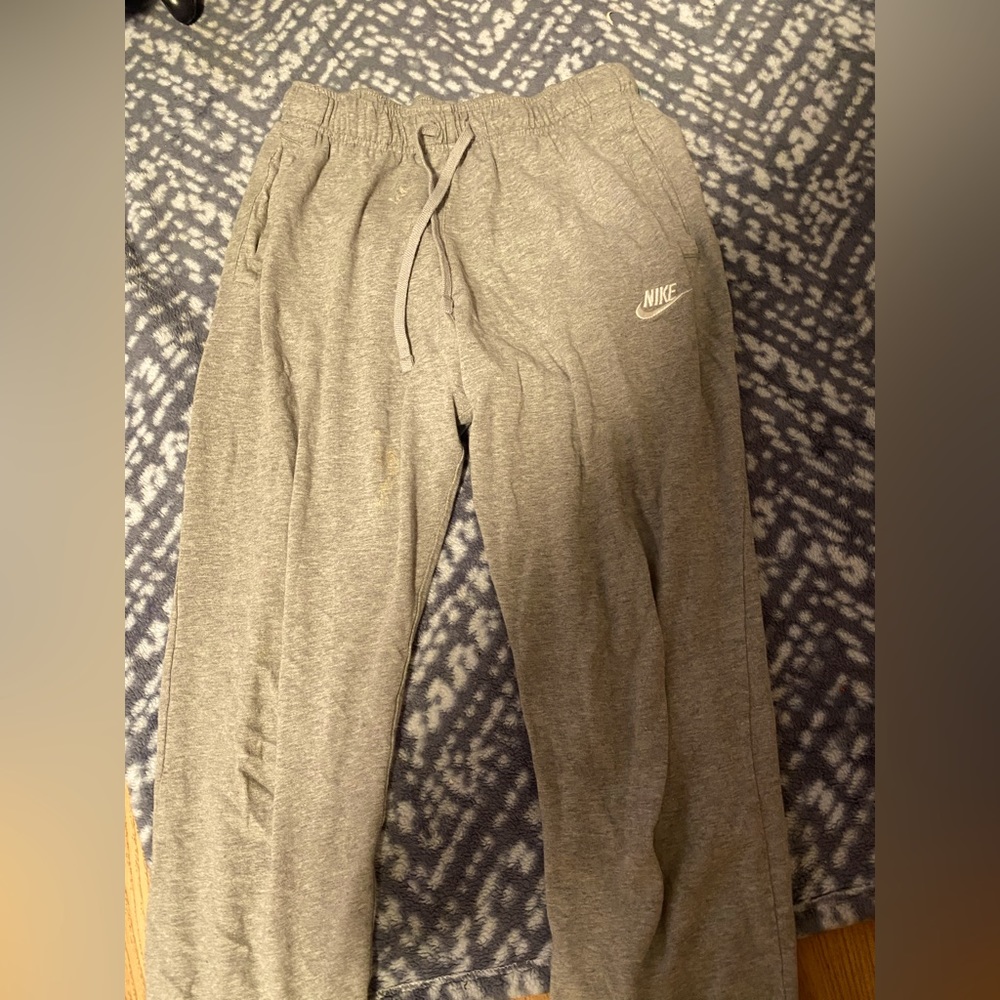Gray Nike Joggers.